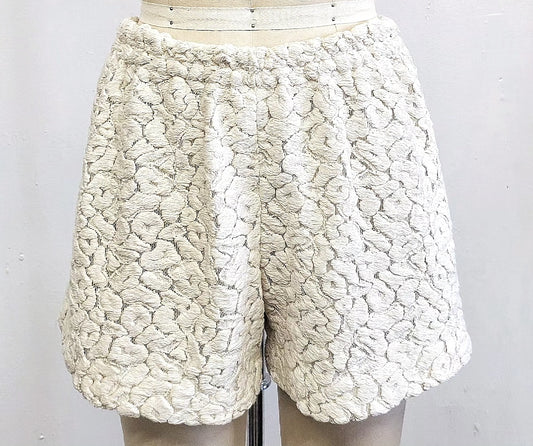 Womens Guipure Lace Cotton Shorts: Vintage Inspired