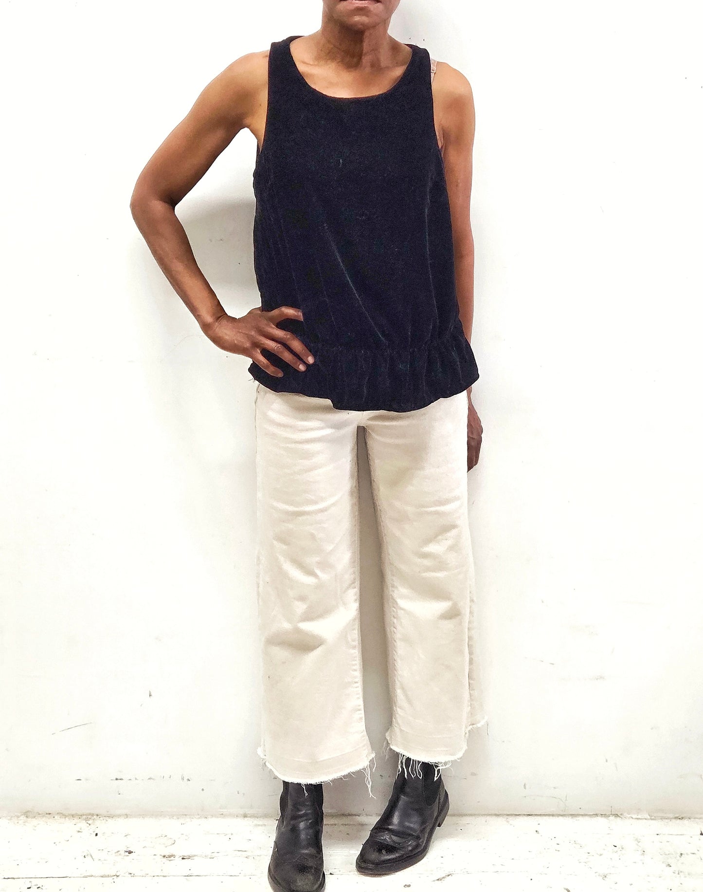 (Copy) Womens Sophisticated Strappy  Top, Vintage Inspired Elegant Top with a Bow