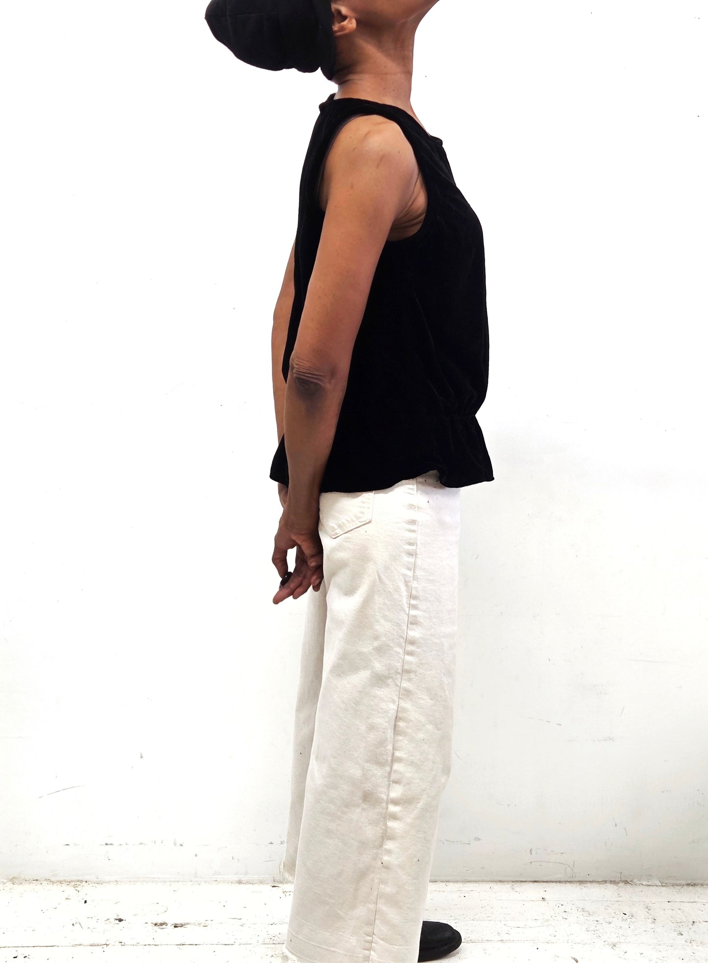 (Copy) Womens Sophisticated Strappy  Top, Vintage Inspired Elegant Top with a Bow